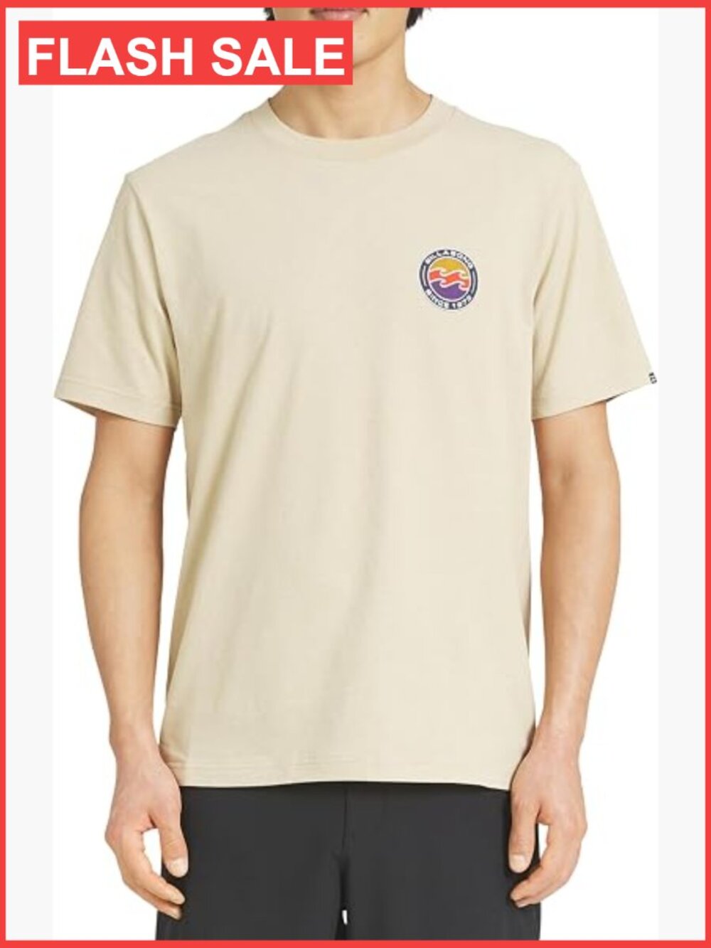 Men's Premium Soft Cotton Graphic T-Shirt Crew Neck Surf Style Tee